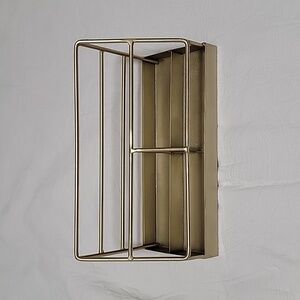 Kirkland's Desk Accessory Mail Gold Bars Design Organizer Limited Edition